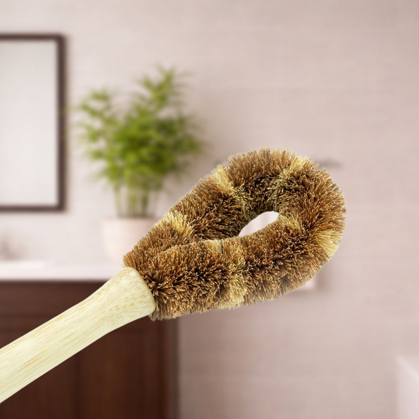 Traditional Bamboo Tawashi Brush