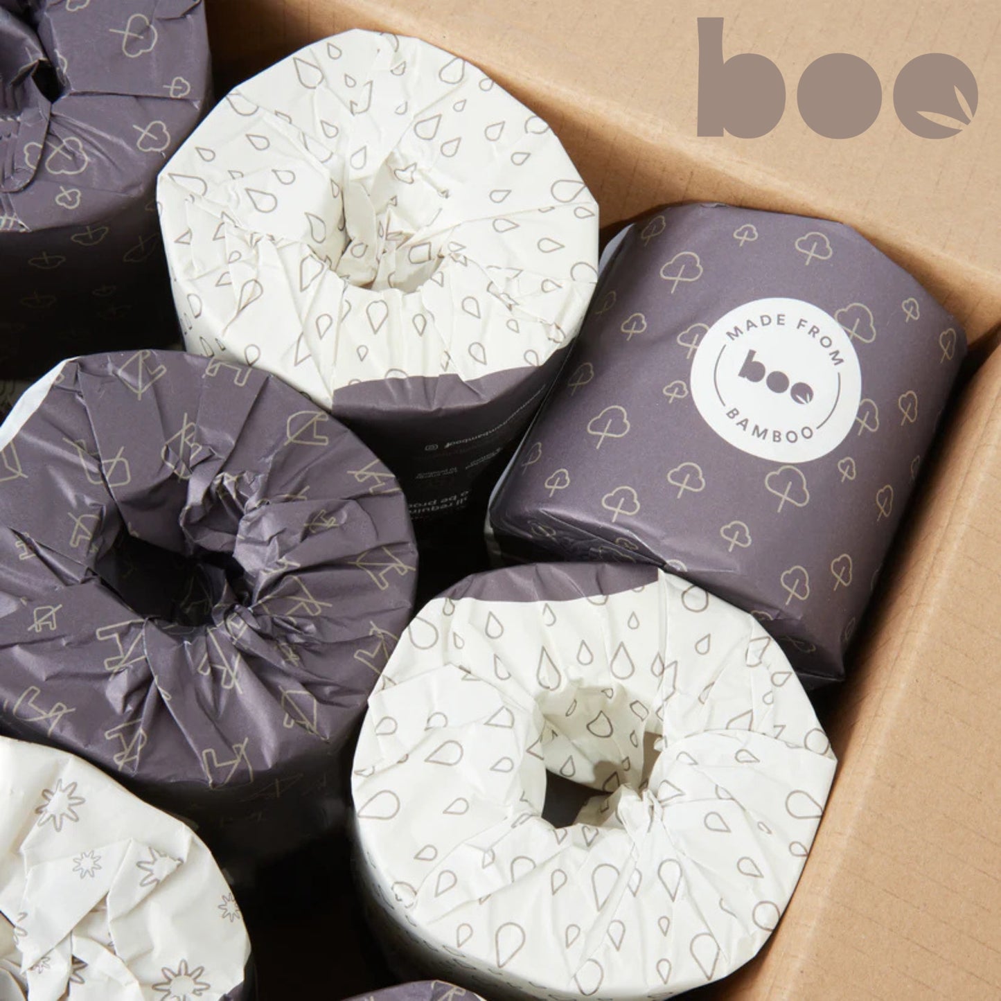 24-Pack Bamboo Toilet Rolls | Extra Long, Sustainable & Chemical-Free