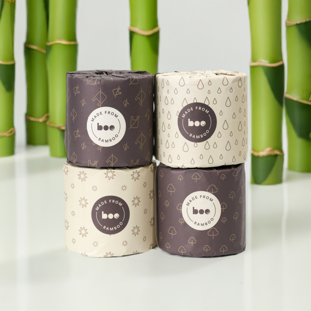 48 x extra long bamboo toilet rolls