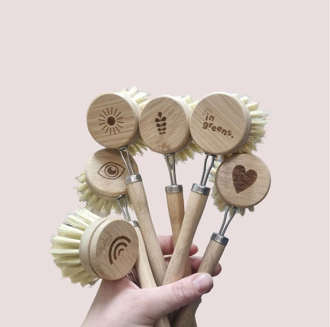 Bamboo Dish Brush - head only