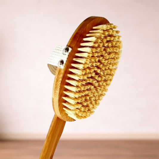 Bamboo and Sisal Back Brush