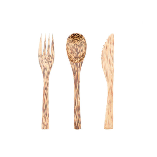 Coconut Wood Cutlery Set