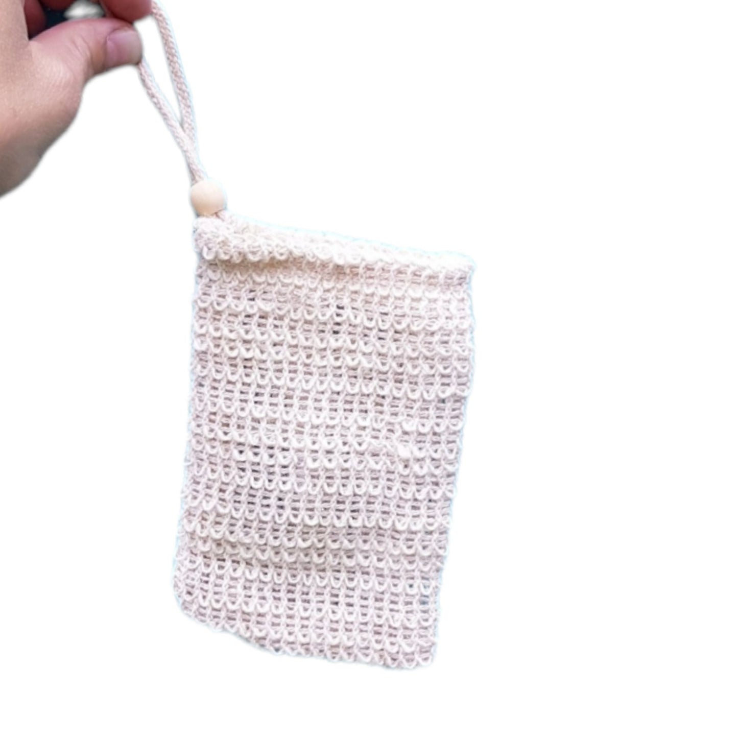 Sisal Soap Bag and Exfoliating Body Mit